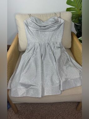 Cindy Collection Glitter Corset Dress Size XS